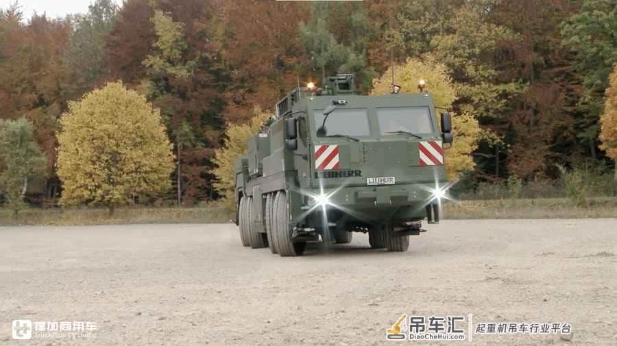 德国陆军的新锐坐骑,利勃海尔G-BKF装甲救援起重机的那些事
