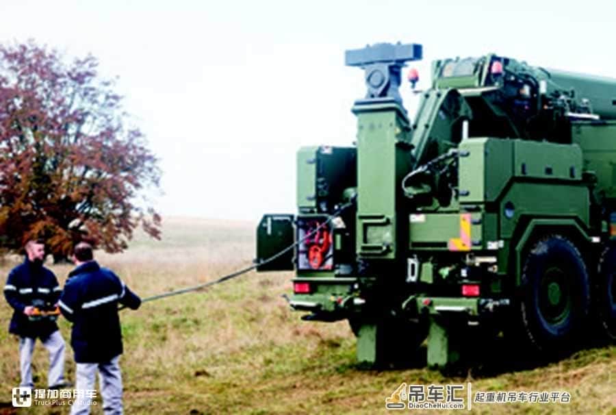 德国陆军的新锐坐骑,利勃海尔G-BKF装甲救援起重机的那些事