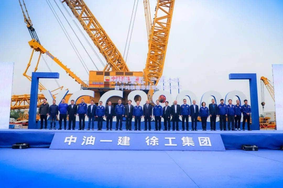 十年磨砺,再度出锋!徐工4000吨级XGC88000“世界第一吊”交付!