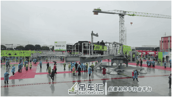 刷新纪录!中联重科宝马展订单超200亿、新品塔机热销超80亿