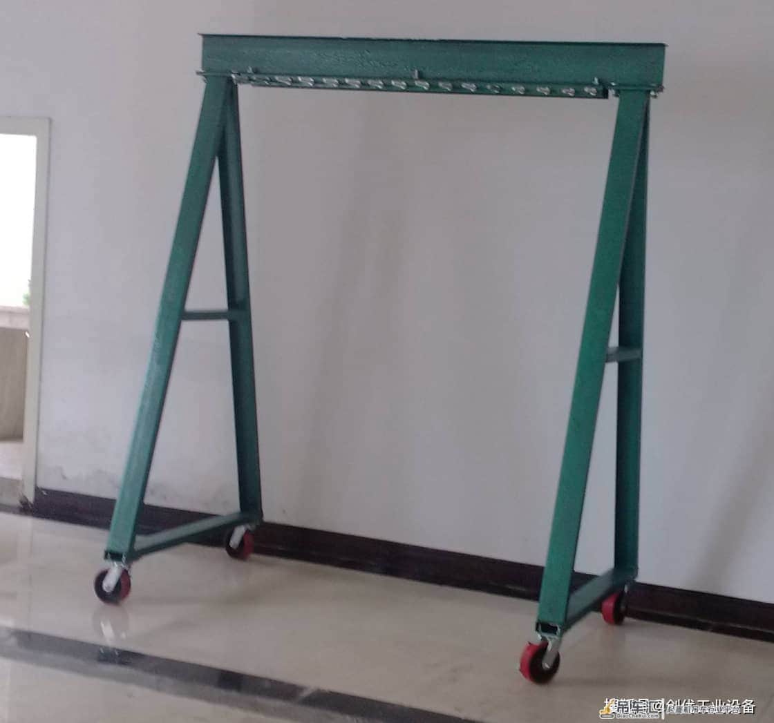 简易手推移动龙门架和小型电动活动龙门吊用哪种起重葫芦好
