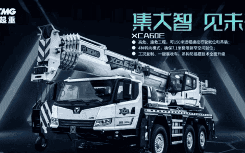 徐工吊车厂家，针对欧洲研发新品XCA60E，150远程操控