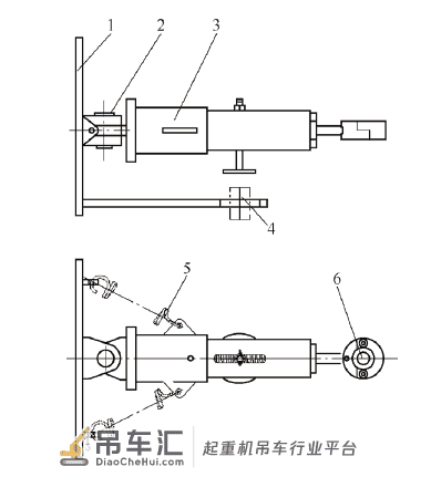 新型防歪拉斜吊限位装置