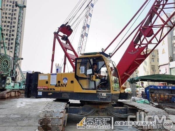 年底通车,三一履带起重机助力合肥地铁5号线按下建设“加速键”