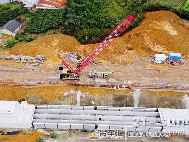 三一起重机助力国内最大规模装配式综合管廊项目