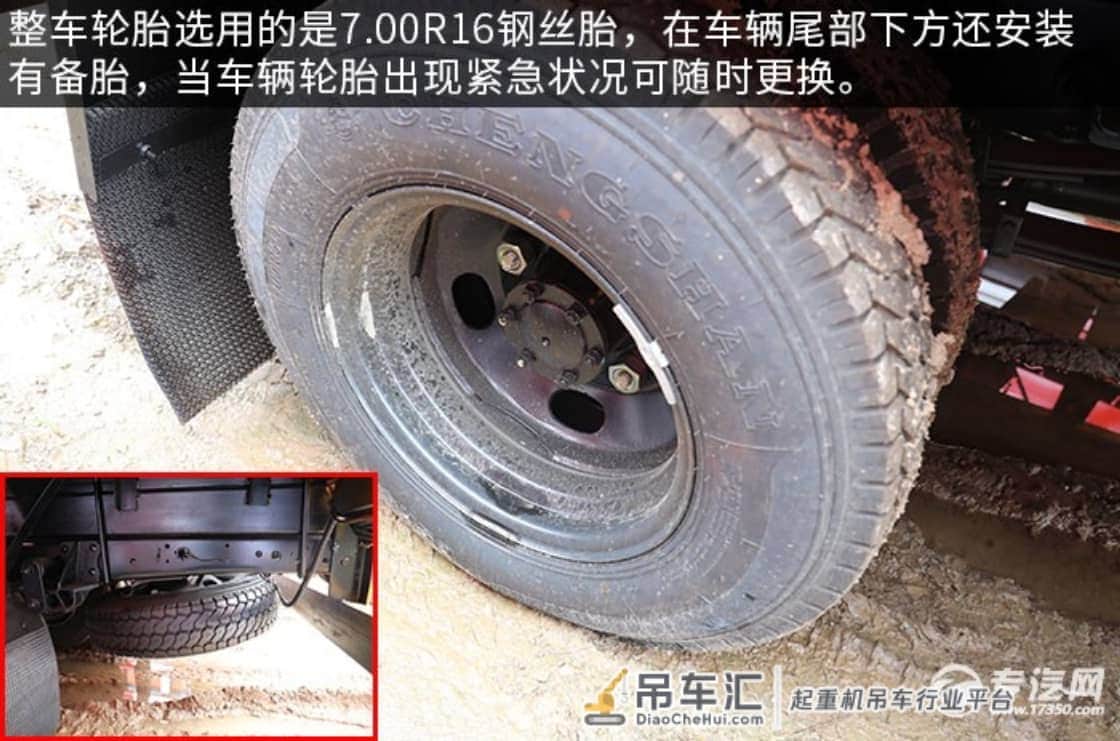 经典实用 江铃顺达双排座3.5吨蓝牌随车吊评测之综测篇