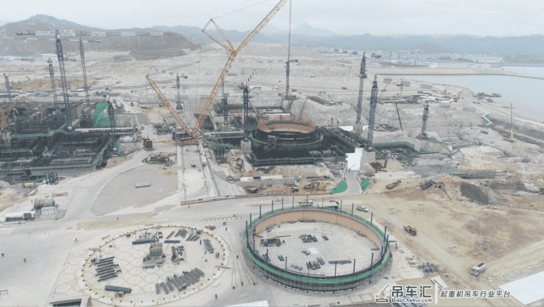 决战一百天决胜十三五丨华龙一号漳州核电2号机组完成钢衬里模块一吊装