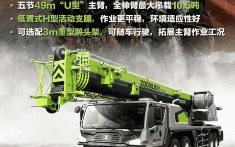 中联吊车上新啦！ZTC701V吊车 是不是新款品质就好？