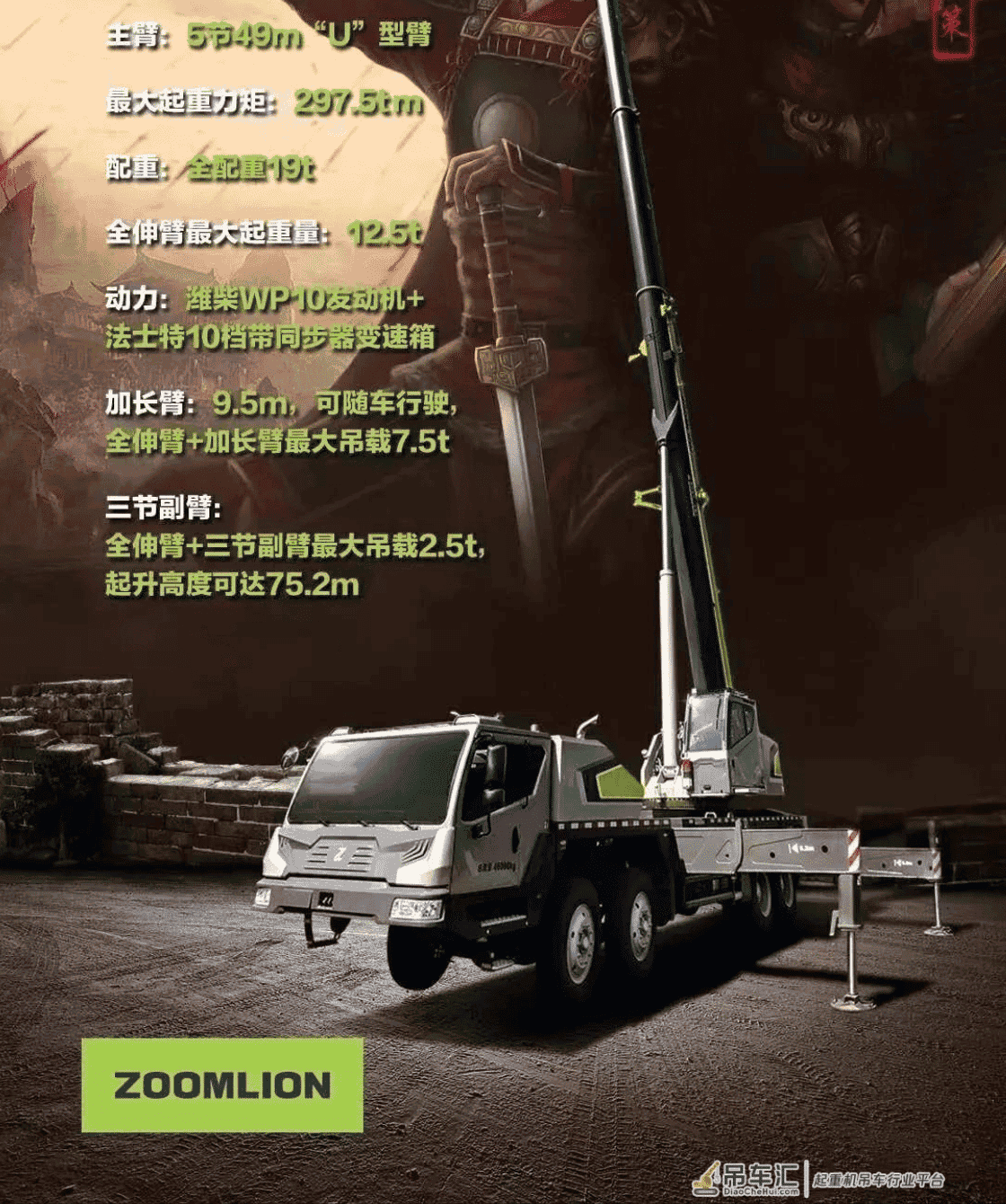 中联吊车上新啦!ZTC701V吊车 是不是新款品质就好?