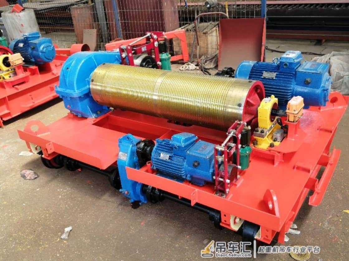 大起升电动双梁桥式起重机的钢丝绳防缠绕的改进工艺