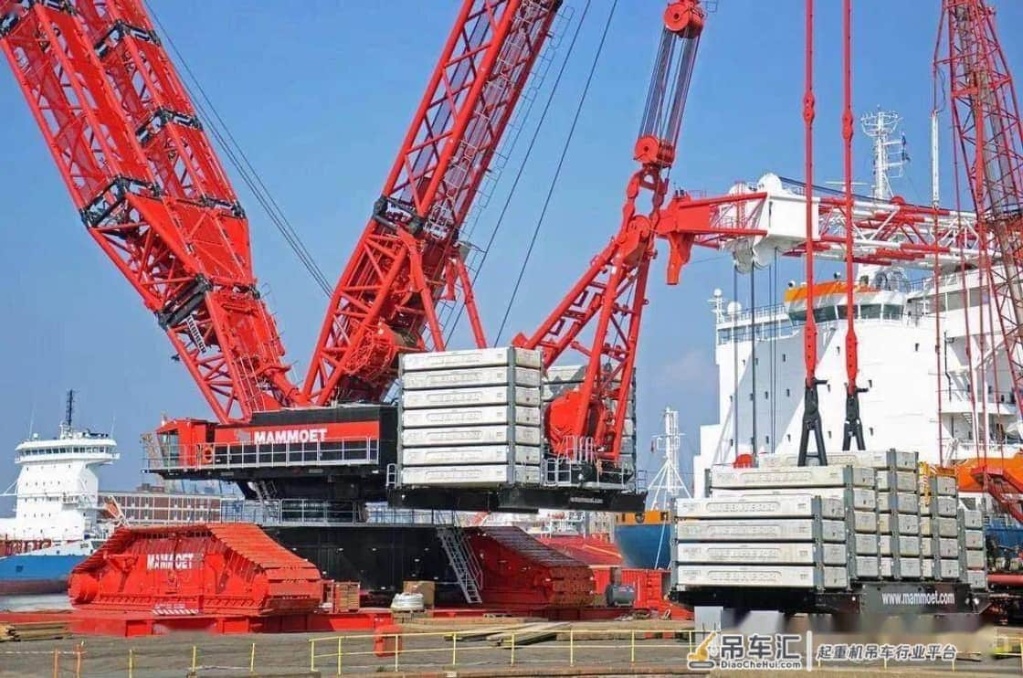 轮式吊车也有“麒麟臂”,利勃海尔 LG1750 Power Boom 助力风电建设