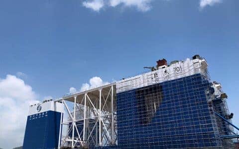 HMC6功率管理控制器助力“巨杰701”起重船