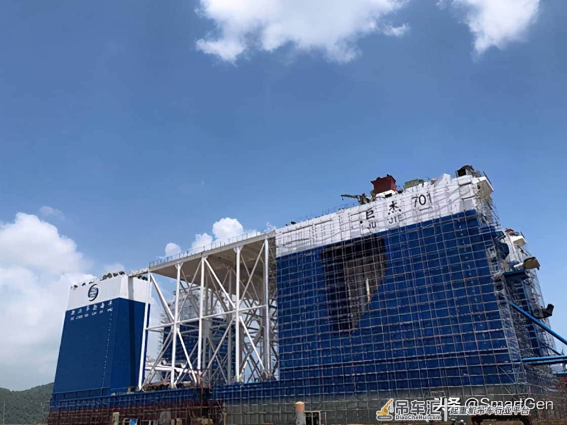 HMC6功率管理控制器助力“巨杰701”起重船