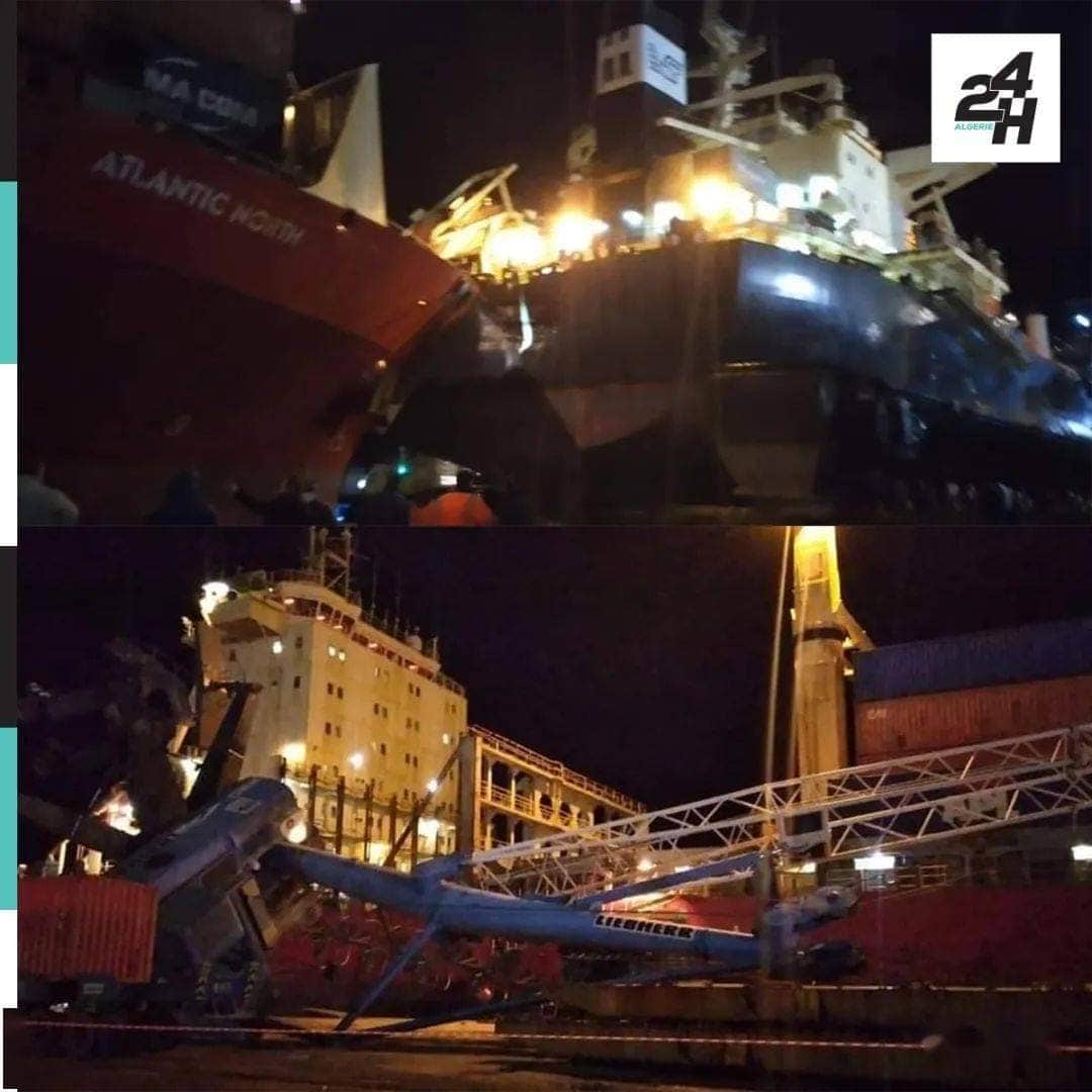 三船连撞!港口“碰碰船”再发,起重机倾覆致一人严重受伤!