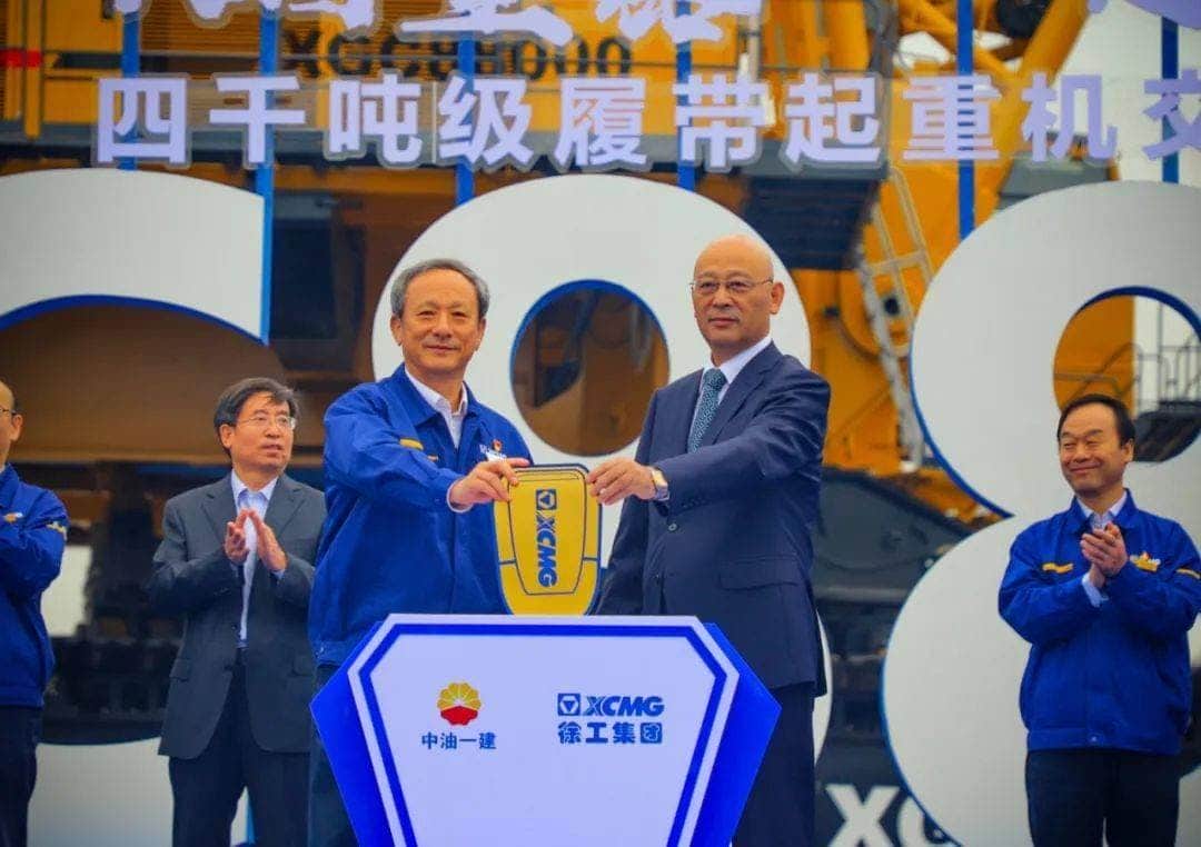 十年磨砺,再度出锋!徐工4000吨级XGC88000“世界第一吊”交付!