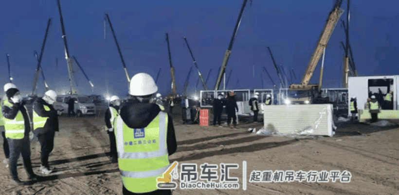 中华一心,联力抗疫!中联重科小绿奇迹军团全力援建石家庄隔离点