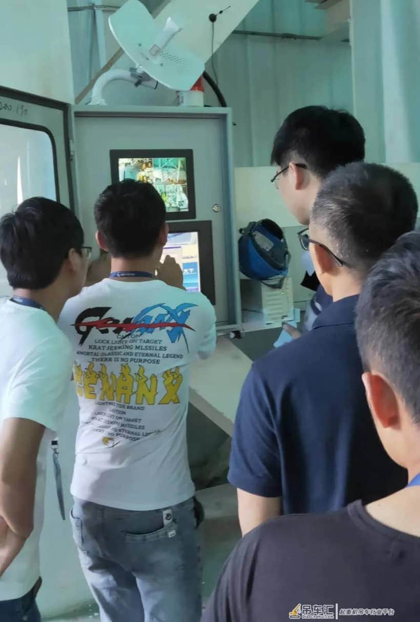 江智监控应用于大连舒勒桥式起重机