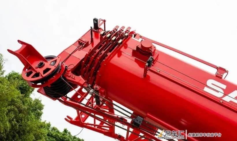 三一STC500E5吊车,10m幅度额载19吨
