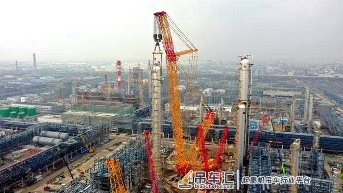 总吊重7024吨!4000吨一号车镇海基地圆满收官