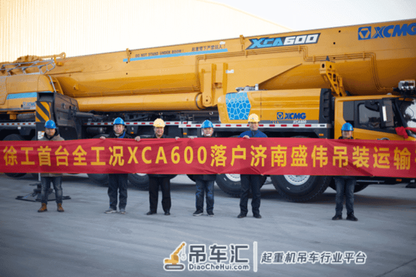 国内首台XCA600交付!这又是哪位大佬提的车?