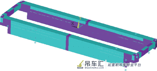 高定位精度的第三代核环行起重机运行系统 刚柔耦合动力学仿真