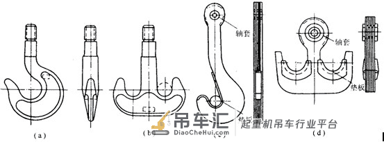 河南上起|图解起重机吊钩组成部分和分类