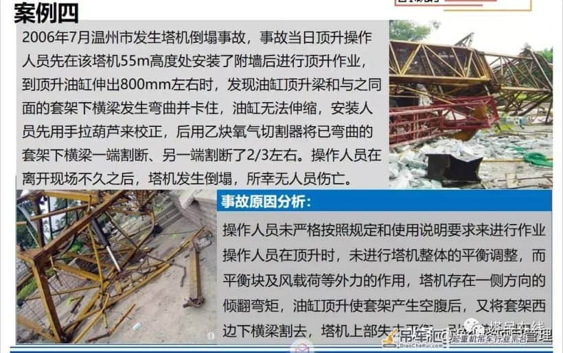 塔式起重机构造详解及安全管理,附事故案例分析!资料下载