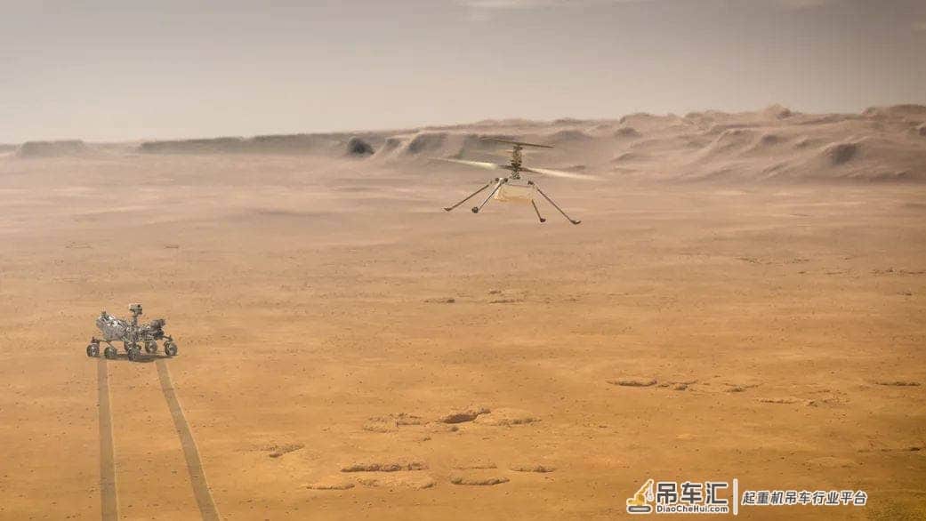 毅力号即将着陆,“天空起重机”如何帮助毅力号安全着陆?