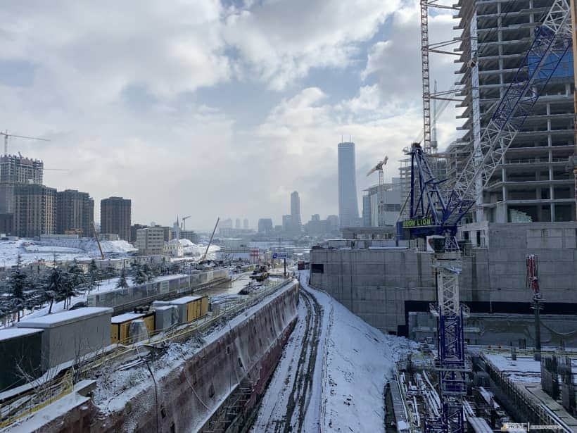 “双子”动臂塔助力世界地标性建筑 中联重科海外市场发展强劲
