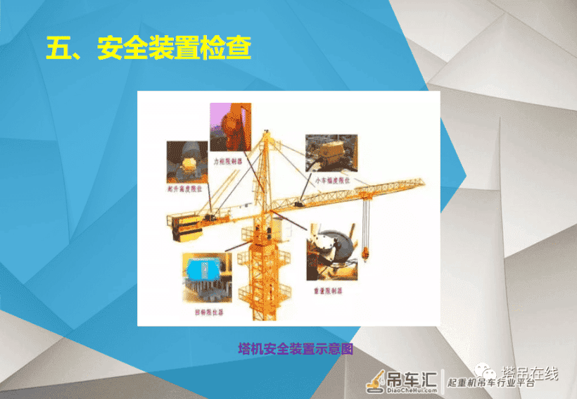 塔式起重机日常安全检查要点PPT