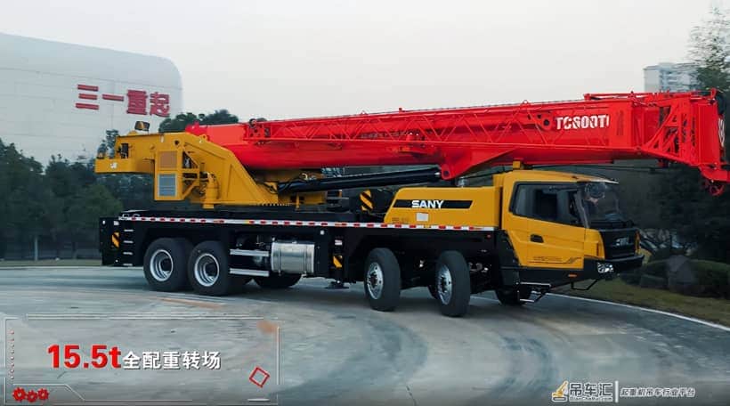 三一新款STC600T6,冷门吨位的逆袭之作?