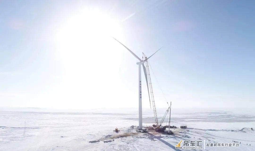 机手说 | -38°C极寒天气下的风电吊装