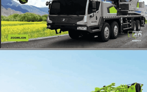 中联这新款55吨吊车，比去年的70还牛！10米20吨还不超载
