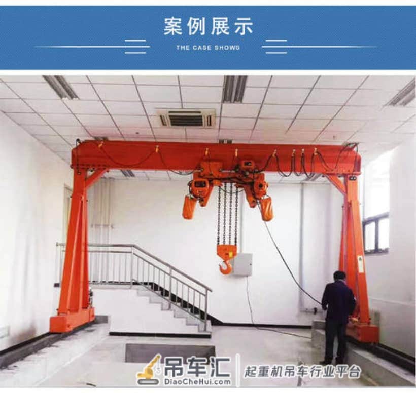 单双梁起重机厂家是如何推介其龙门行车的?