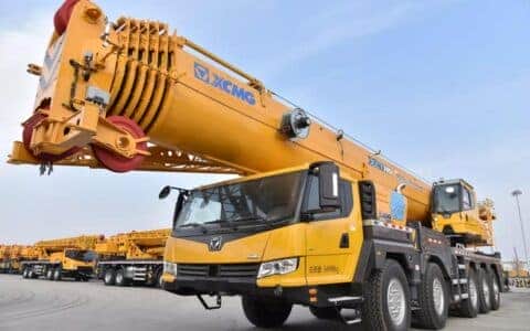 徐工XCT110-2吊车，7节主臂78米，三驱四驱自由切换