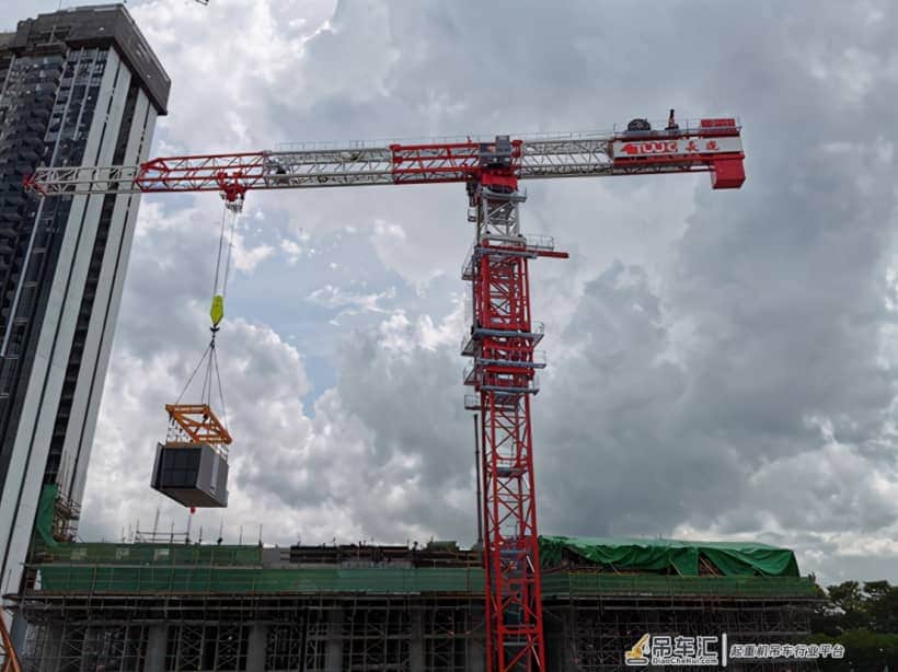 中联重科高效助建全球最高预制住宅项目 塔机定制设计走俏新加坡