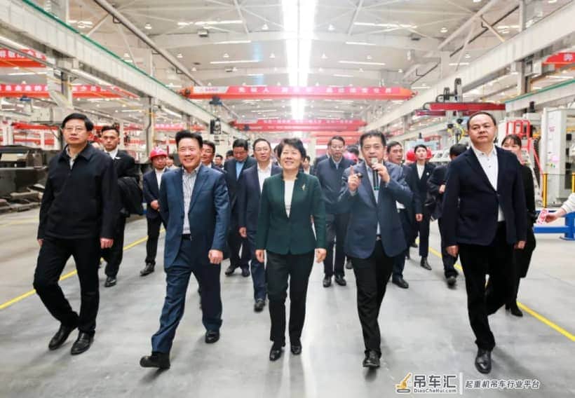 总投资35亿元,三一中型起重机械智能制造项目正式投产