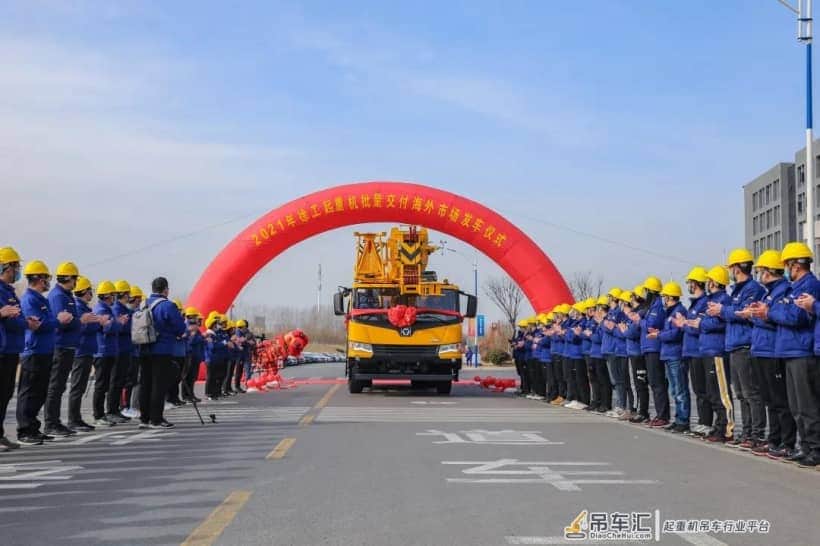 百台徐工出口国外,什么叫中国第一?