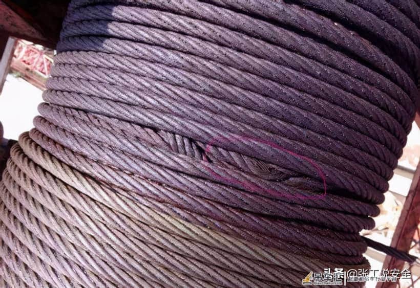 「安全5分钟」第8天：安全员管理人员如何检查起重机钢丝绳？