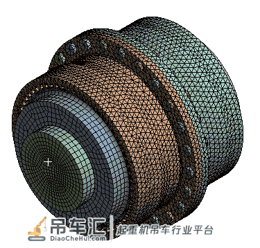 基于Ansys 起重机用鼓形齿联轴器有限元分析