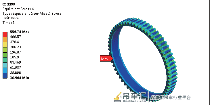 基于Ansys 起重机用鼓形齿联轴器有限元分析