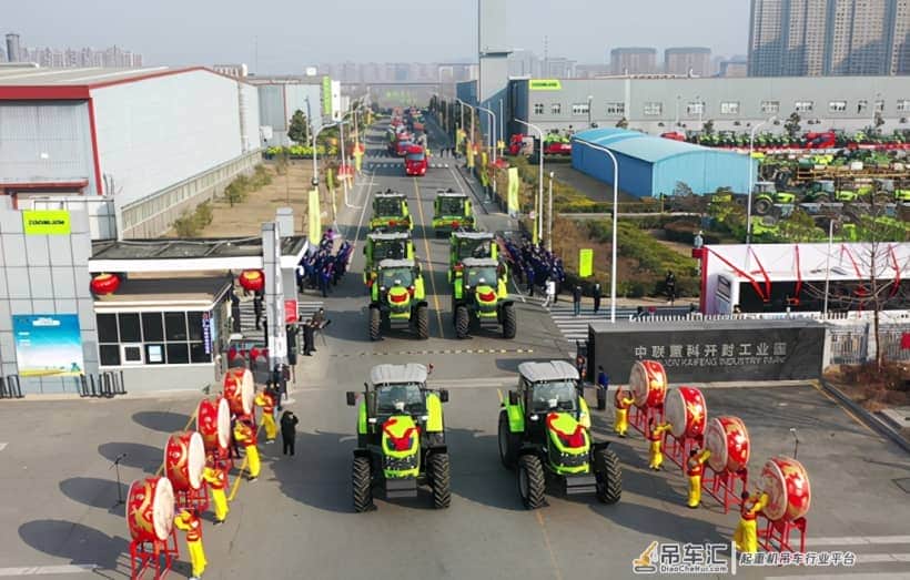 犇向新征程！中联重科开门红发货超11亿元