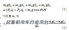 折臂式起重机力限器空载标定算法*