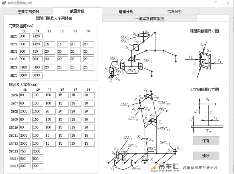 Ansys Workbench二次开发的门座起重机参数化设计