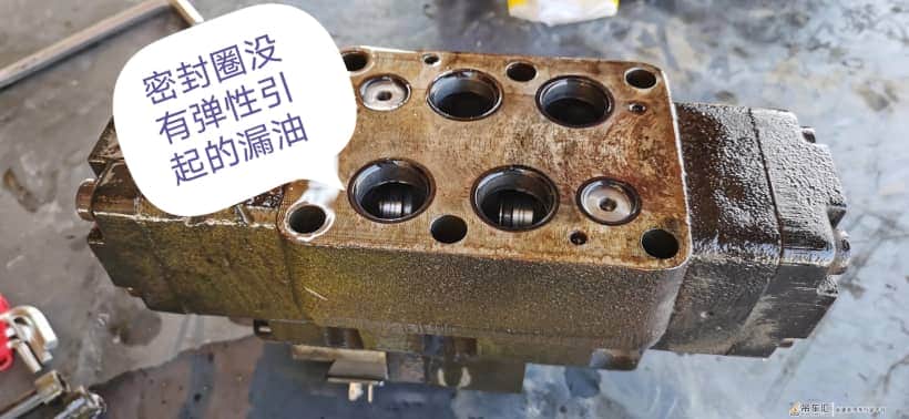 大吨位吊车维修上车液压电比例控制阀出现了问题