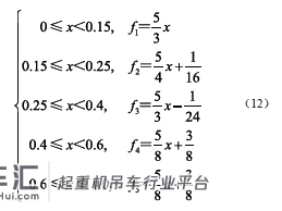 基于隶属度函数模型的起重机械系统安全评价方法