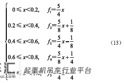 基于隶属度函数模型的起重机械系统安全评价方法
