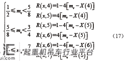 基于隶属度函数模型的起重机械系统安全评价方法
