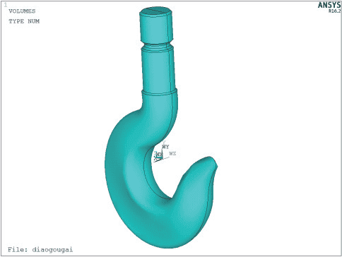 基于Ansys 的起重机吊钩极限承载能力研究