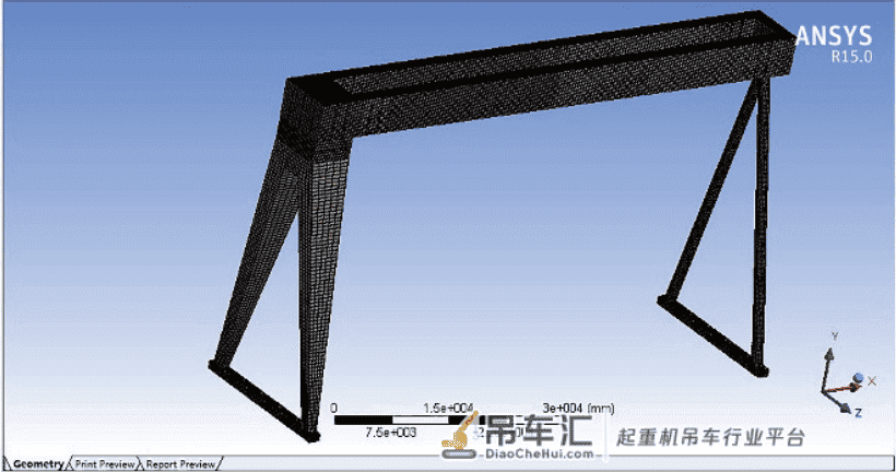 龙门起重机偏斜运行分析及计算
